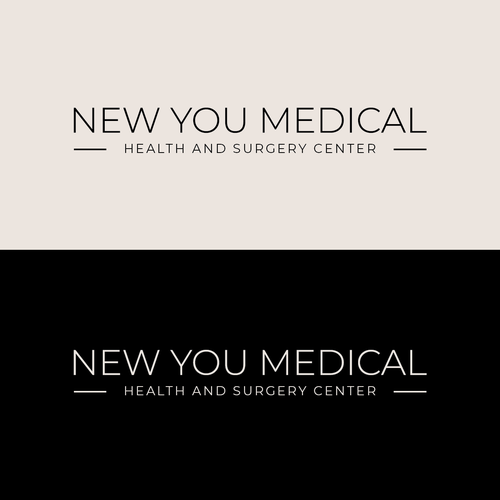 Center design with the title 'NEW YOU MEDICAL'