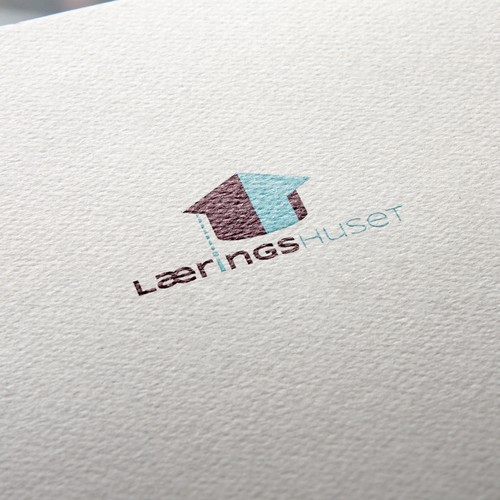 Cap design with the title 'New logo to promote a new danish learning paradigm'