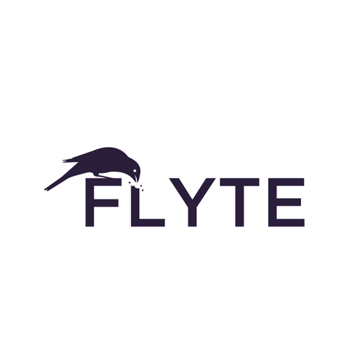 Pet food logo with the title 'flyte'