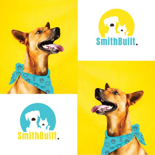 Brochure logo with the title 'Logo for a Petshop'