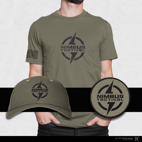 Lightning design with the title 'NIMBUS TACTICAL'