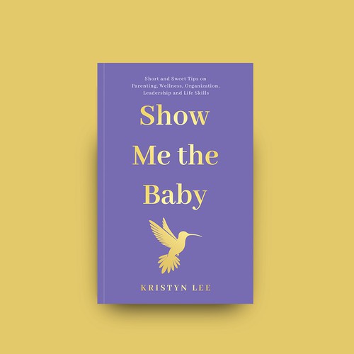 Modern book cover with the title 'Book Cover Design'