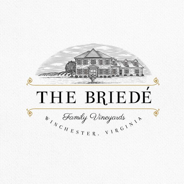 Vineyard logo with the title 'The Briedé'