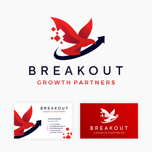 Inspirational design with the title 'Breakout Growth Partners'