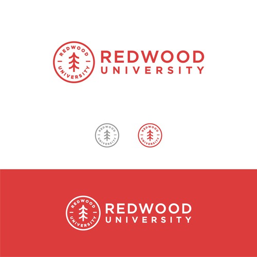 University logo with the title 'Redwood University'