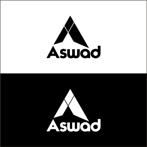 Symmetrical design with the title 'Simple logo'