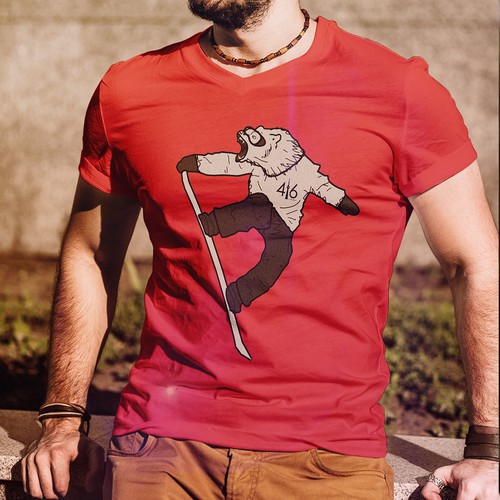 Bear t-shirt with the title 'T-shirt Bear'