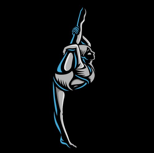 Leg logo with the title 'Dancer '