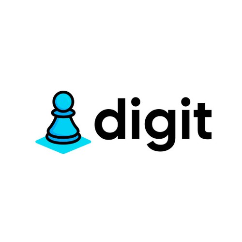 Data brand with the title 'Digit Brand Identity'