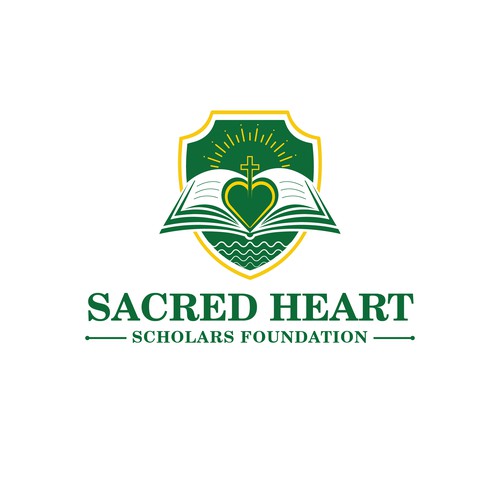 Christmas logo with the title 'Classy logo for Scholars Doundation'