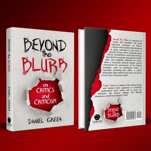 Texture design with the title 'Criticism Book'