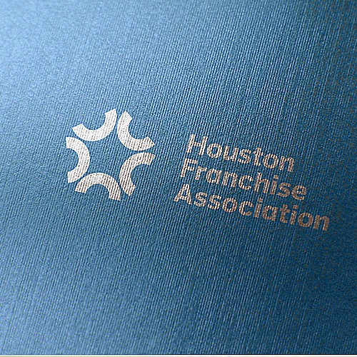 Asian logo with the title 'Houston Franchise Association'