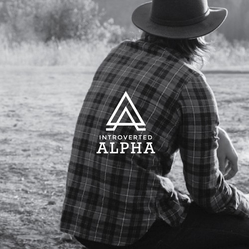 Alpha design with the title 'Strong Minimalist Design for Introverted Men'