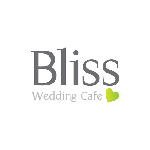 Bridal design with the title 'Help Bliss Wedding Cafe with a new logo'