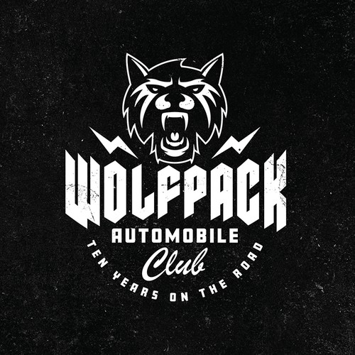 Auto design with the title 'Wolfpack'