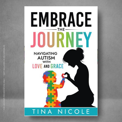 Autism design with the title 'Conceptual Cover Design'