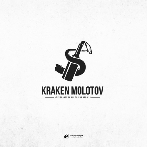 Danger logo with the title 'Kraken Molotov'
