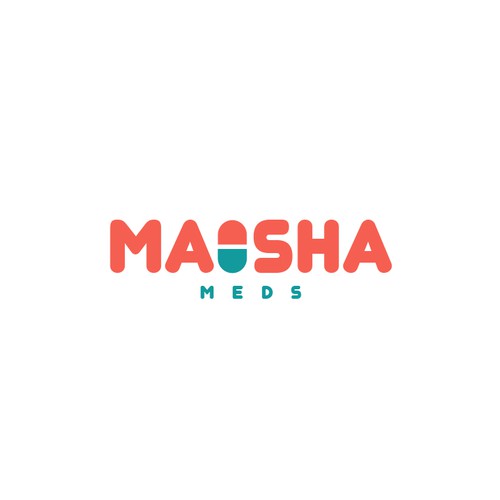 Pharmacy logo with the title 'Bold, clever logo design'