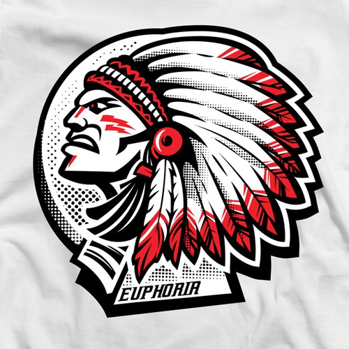 Character t-shirt with the title 'chief'