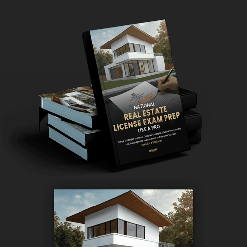 Real estate book cover with the title 'eBook Cover Design '