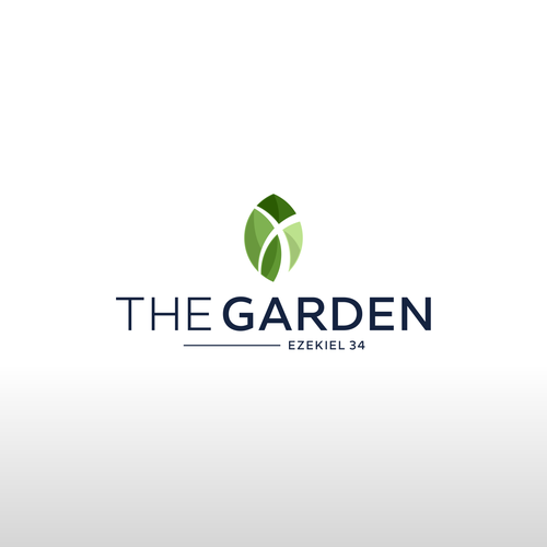 Bible logo with the title 'The Garden'