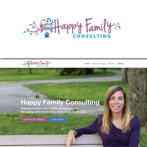 Life coaching logo with the title ' Logo for New Family Coaching / Consulting Practice'