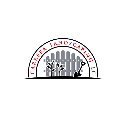 Fencing design with the title 'Logo Needed for Fencing/ Landscape Company'