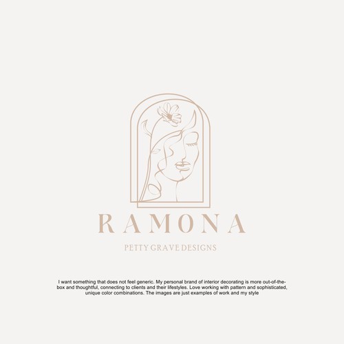 Woman brand with the title 'Ramona Petty Grave Designs'