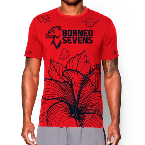 Red store shirt design