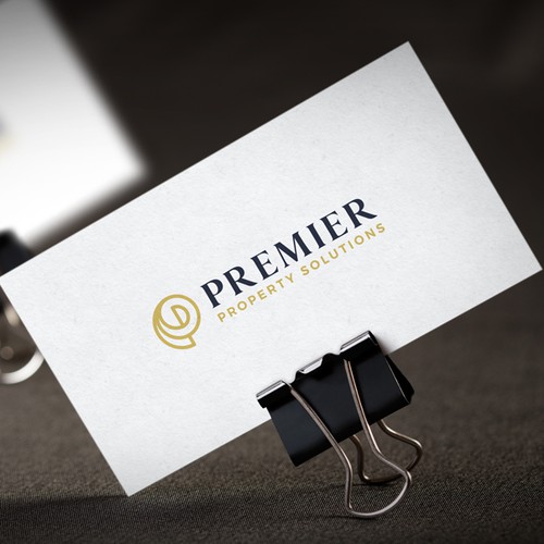 Property management logo with the title 'Logo design for Premier Property Solutions'
