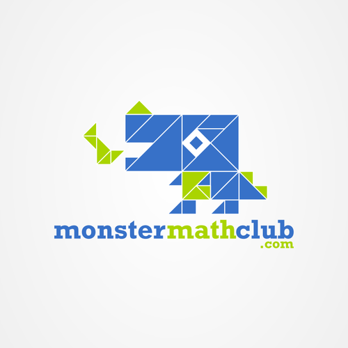 Mathematics logo with the title 'Create the next logo for Monstermathclub.com'