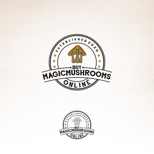 Truffle logo with the title 'Magic Mushroom'