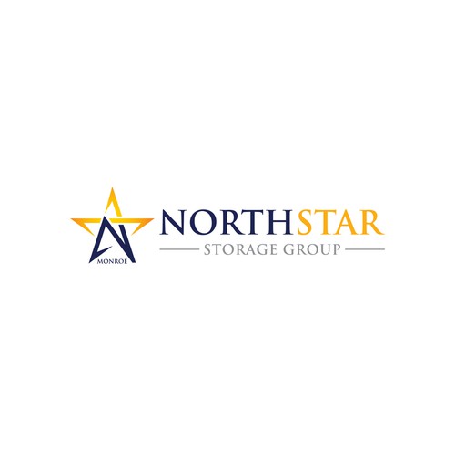 Bright star logo with the title 'NorthStar Storage Group Logo'
