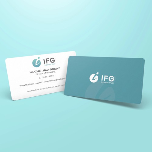 Minimalist brand with the title 'Clean Identity Design'