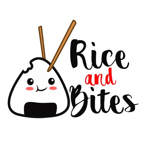 Kawaii logo with the title 'Concep for a sushi restaurant.'