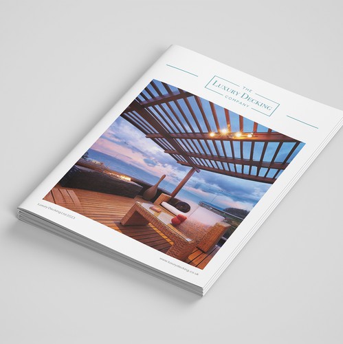 Catalogue design with the title 'Brochure Design'