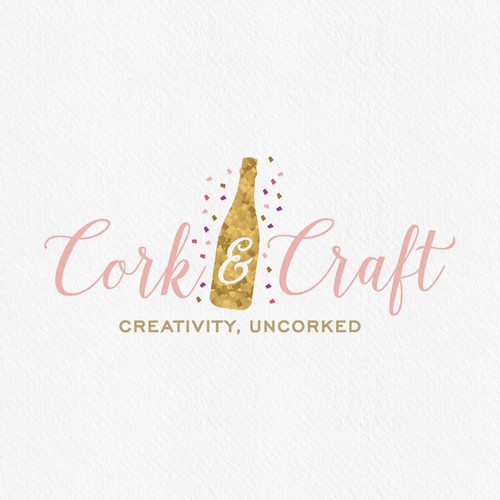 Party logo with the title 'Cork & Craft'