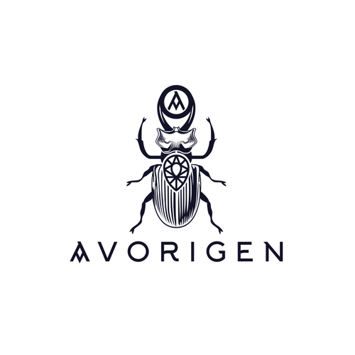 Beetle logo with the title 'Jewlery Logo'