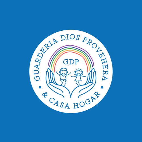 Daycare logo with the title 'Guarderia Dios Proveerá & Casa Hogar'