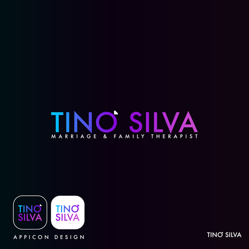 Marriage design with the title 'Personal Logo for Tino Silva.'