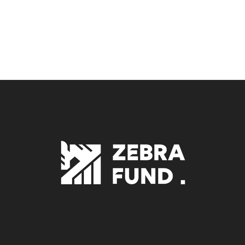 Fundraising logo with the title 'Zebra Fund Logo'