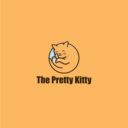 Kitty logo with the title 'Cat Logo '