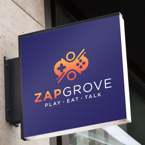 Play logo with the title 'Zap Grove'