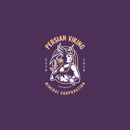 Vintage viking big logo - Gem