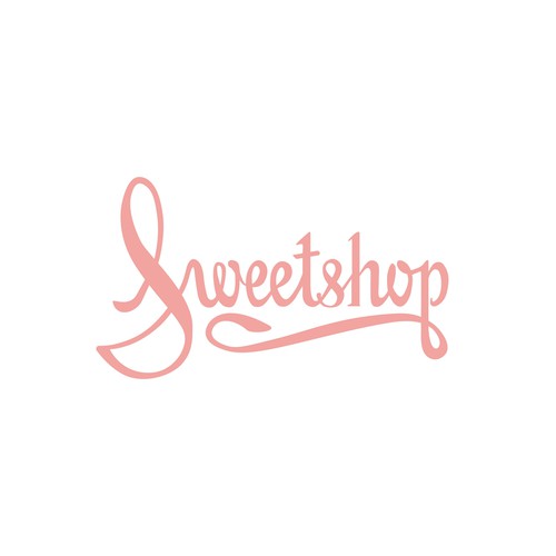 Brush pen design with the title 'Lettering logo for internet agensy'