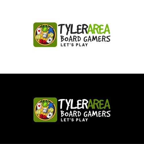 Cardboard design with the title 'TylerArena Logo'