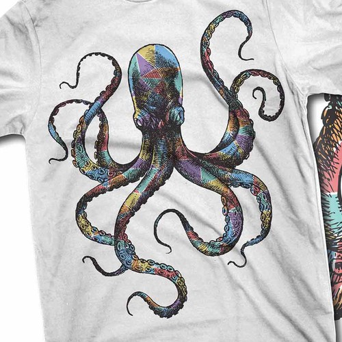 T shirt clearance octopus