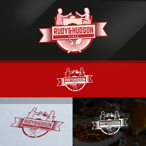 Dinner logo with the title 'Diner Logo'