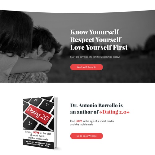 UX/UI website with the title 'Pesonal website'