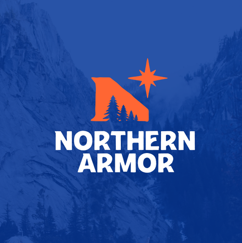 Clothing brand with the title 'Northern Armor Logo'